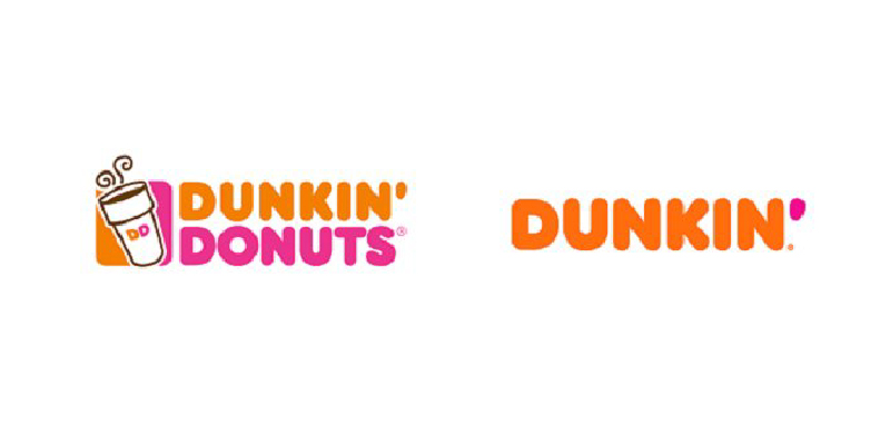 dunkin rebranding