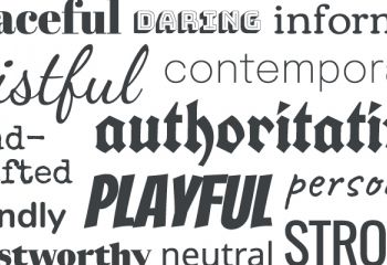 How to choose the right font for your brand