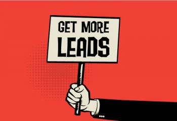 How can I convert visitors to leads on my website?